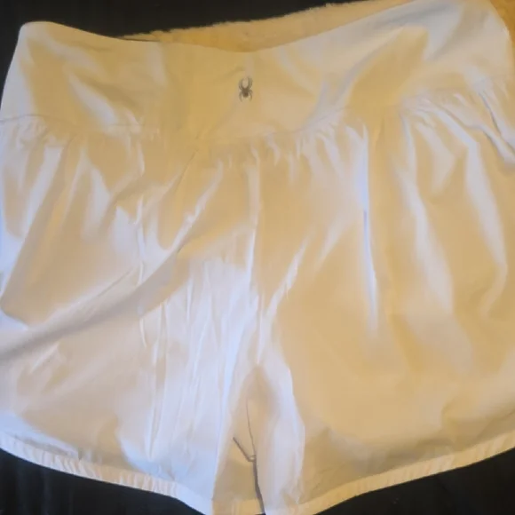 Spyder Women's Athletic White Shorts - Picture 2 of 7